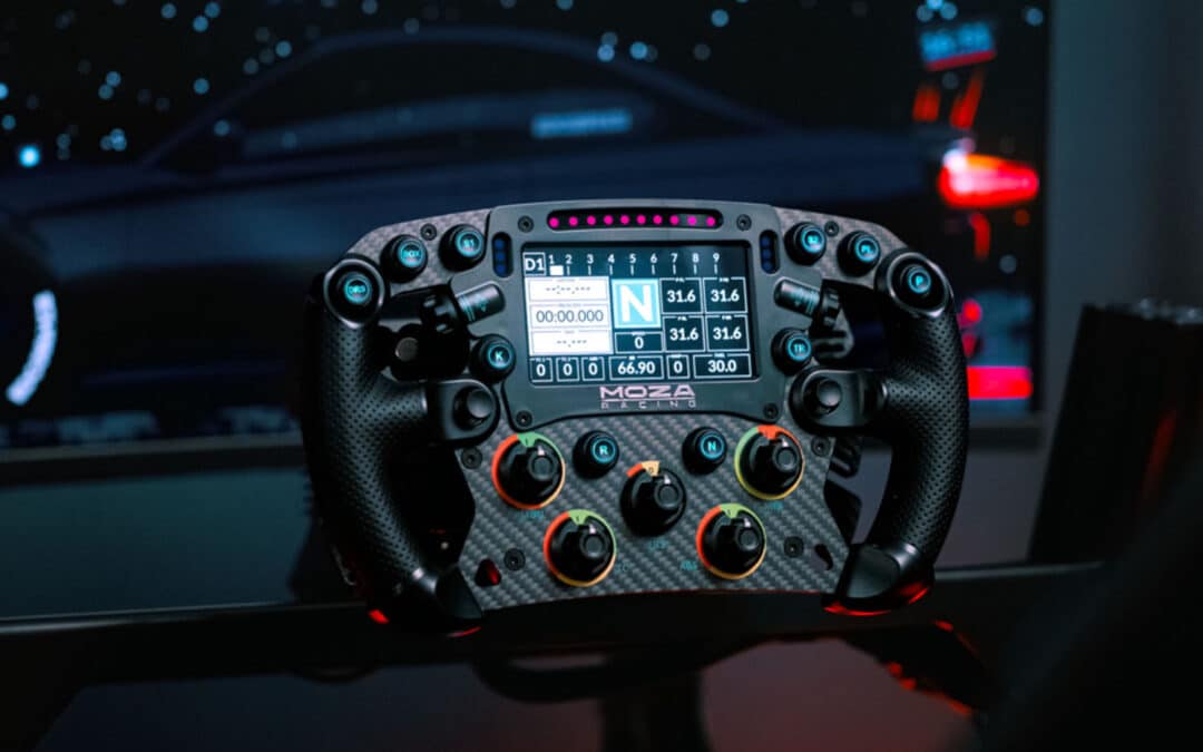 A Moza Racing bemutatja az FSR2 kormánykereket és a CM2 műszerfalat