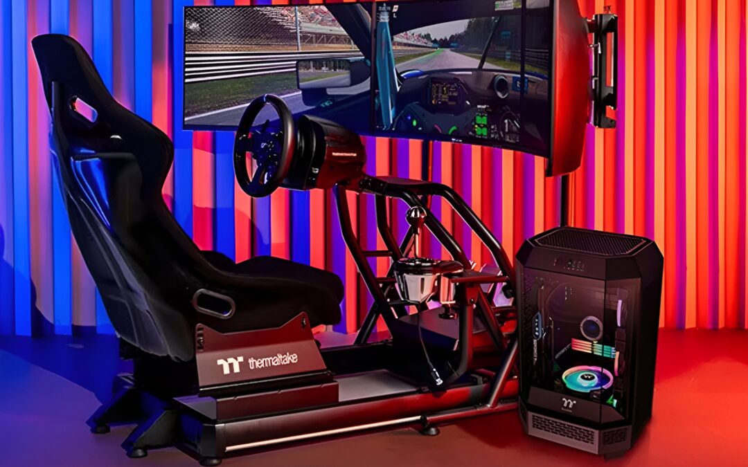 A Thermaltake keményen lecsap a CES 2025-ön: bemutatkozott a G6 versenykerék és a GM5 mozgásérzékelő rendszer!