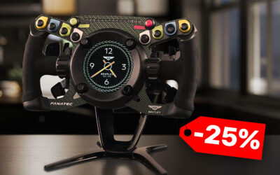 Fanatec Bentley GT3 kormánykerék 25% kedvezménnyel, csak július 18-ig