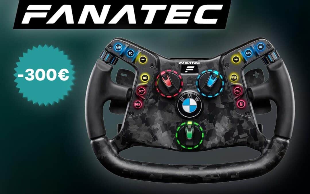 Fanatec Podium BMW M4 GT3: 300 font kedvezmény erre a legendás kormánykerékre, korlátozott ajánlat!