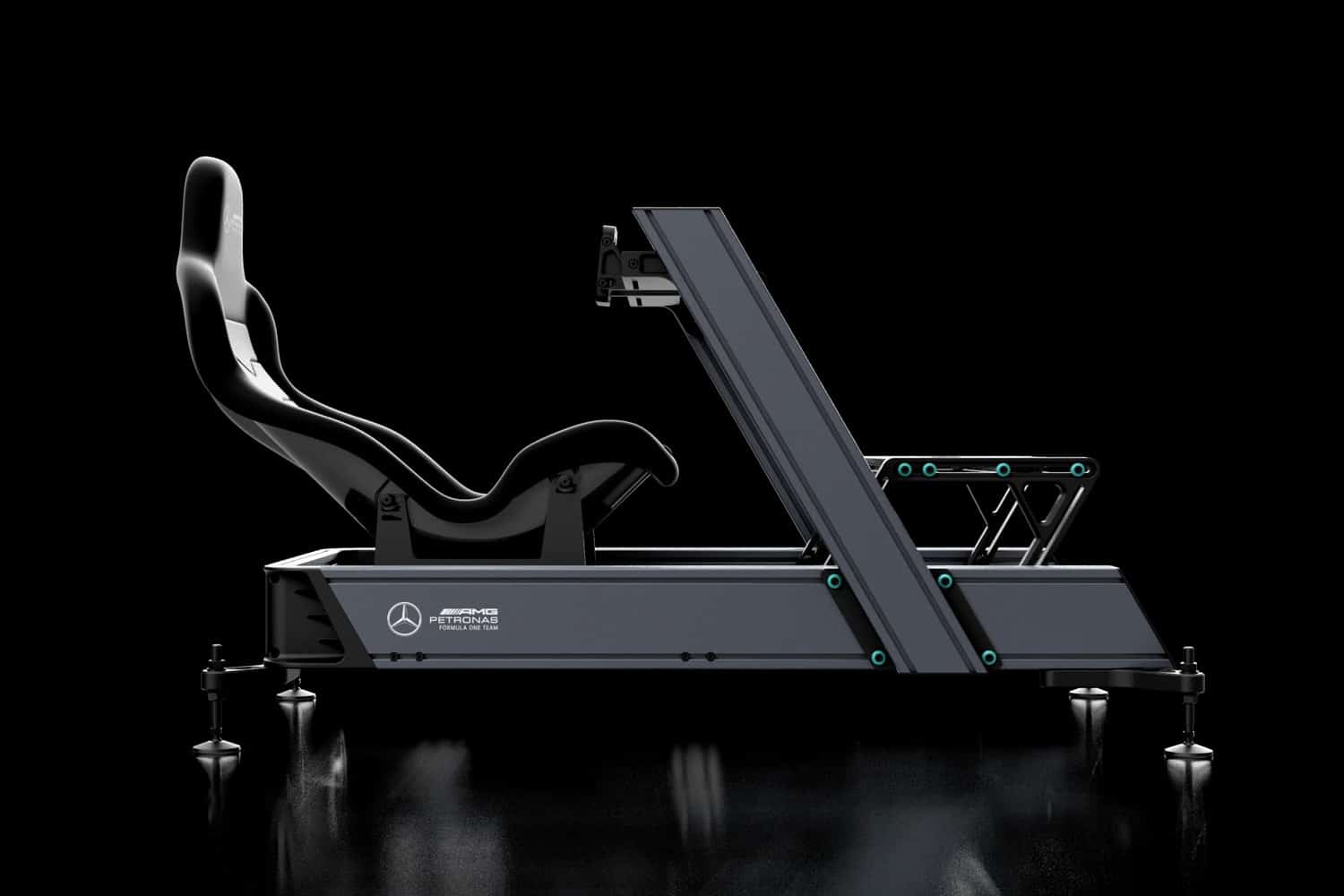 Cockpit Simlab Merceds AMG Petronas szim versenyzés