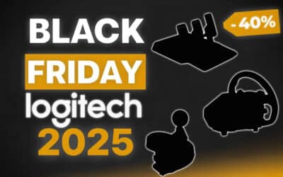 Fekete Péntek Logitech Sim Racing 2025: Akár 40% le