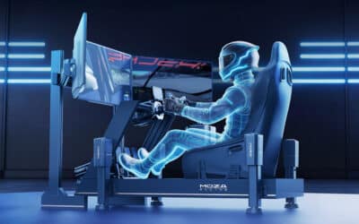 GDC 2026: A MOZA bemutatja a HMA150 aktuátorokat és egy AI edzőt, amely interakcióba lép a Direct Drive alapegységgel