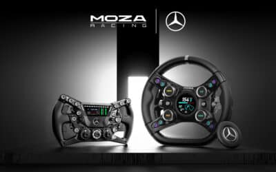 MOZA Gamescom 2026: Mercedes és Ford kormányok, MotoGP-motorkerékpár és mesterséges intelligencia